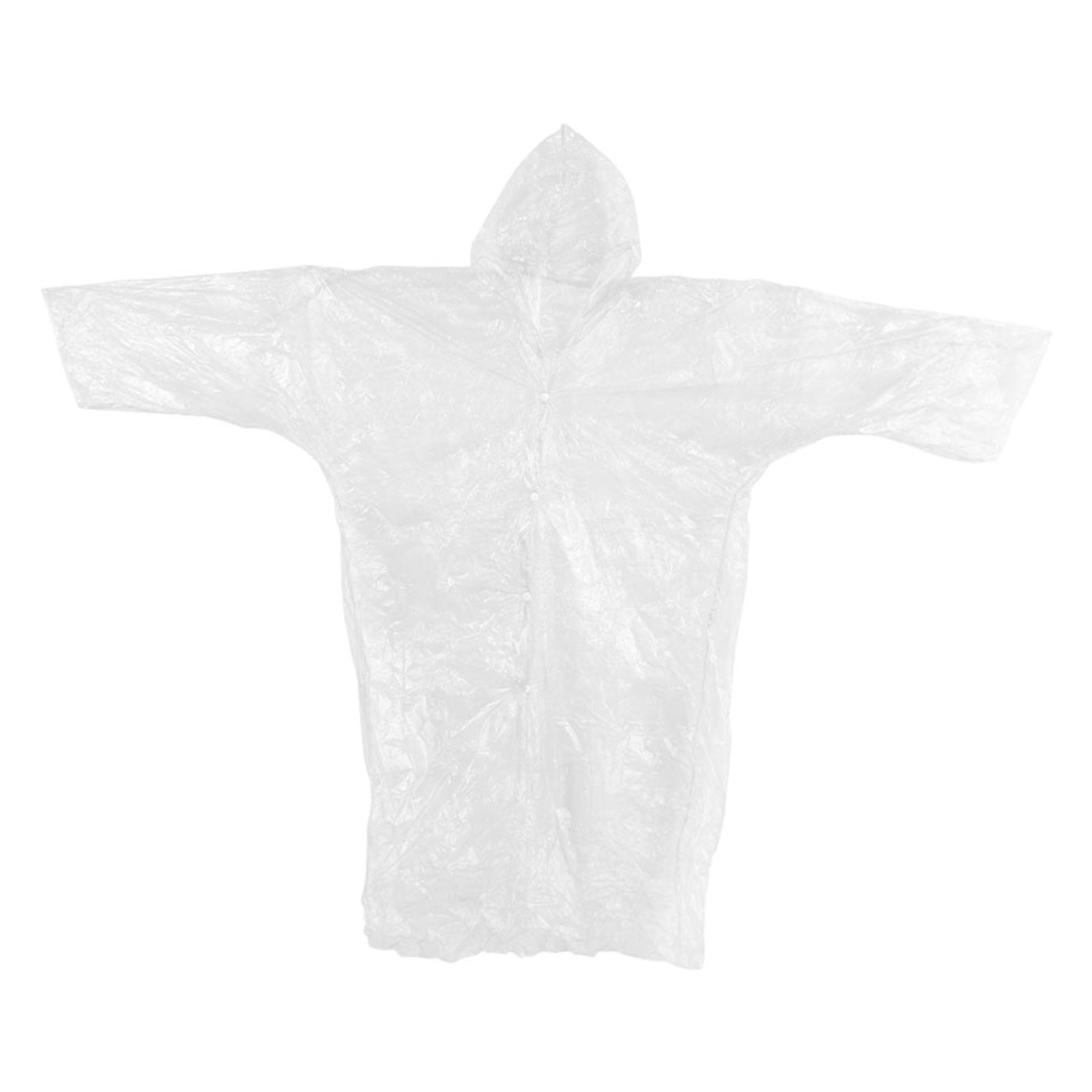 TEK KULLANIMLIK  ŞEFFAF XL YAĞMURLUK