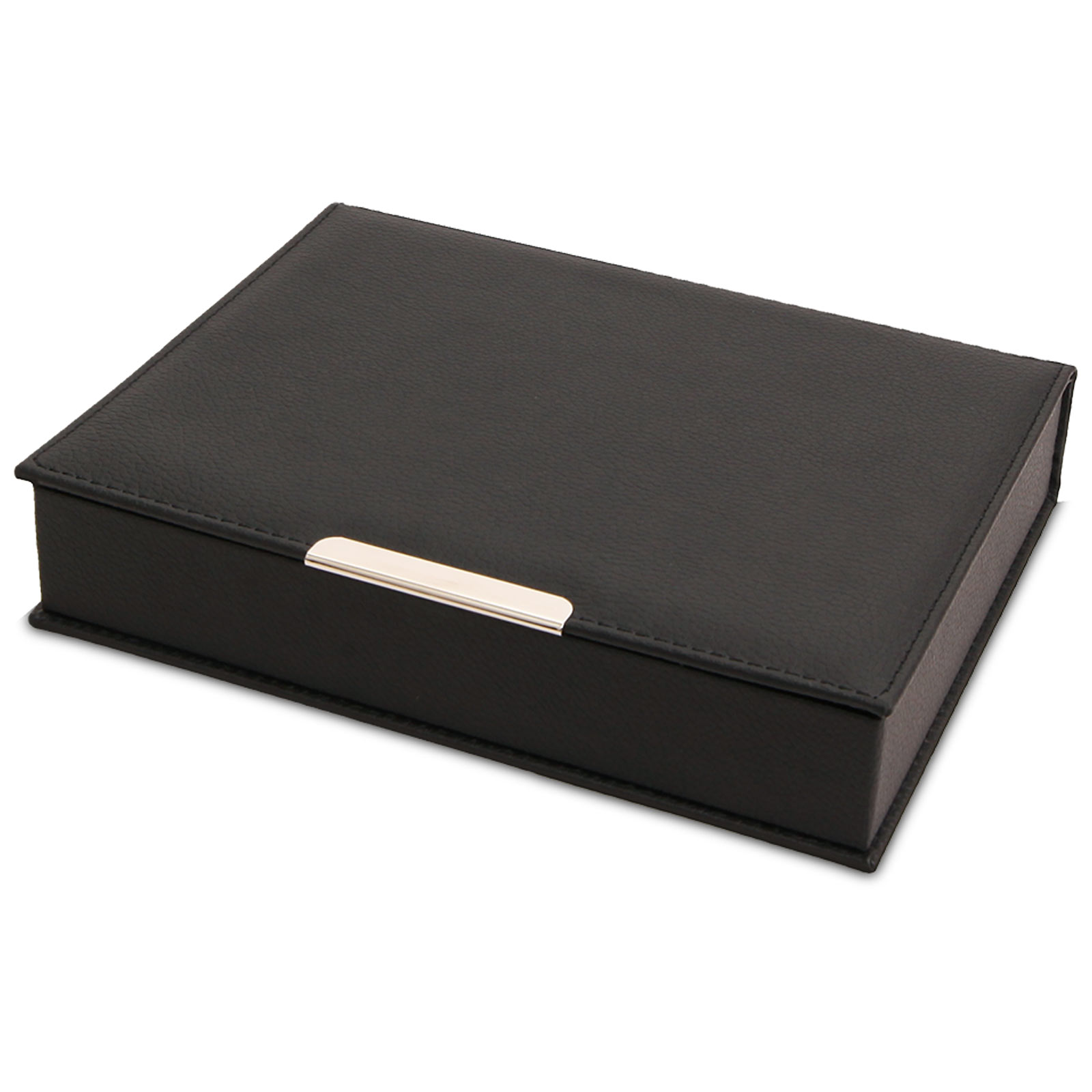 KUTU 2 AHŞAP KASA TERMO DERİ KAPAK MIKNATISLI KUTU