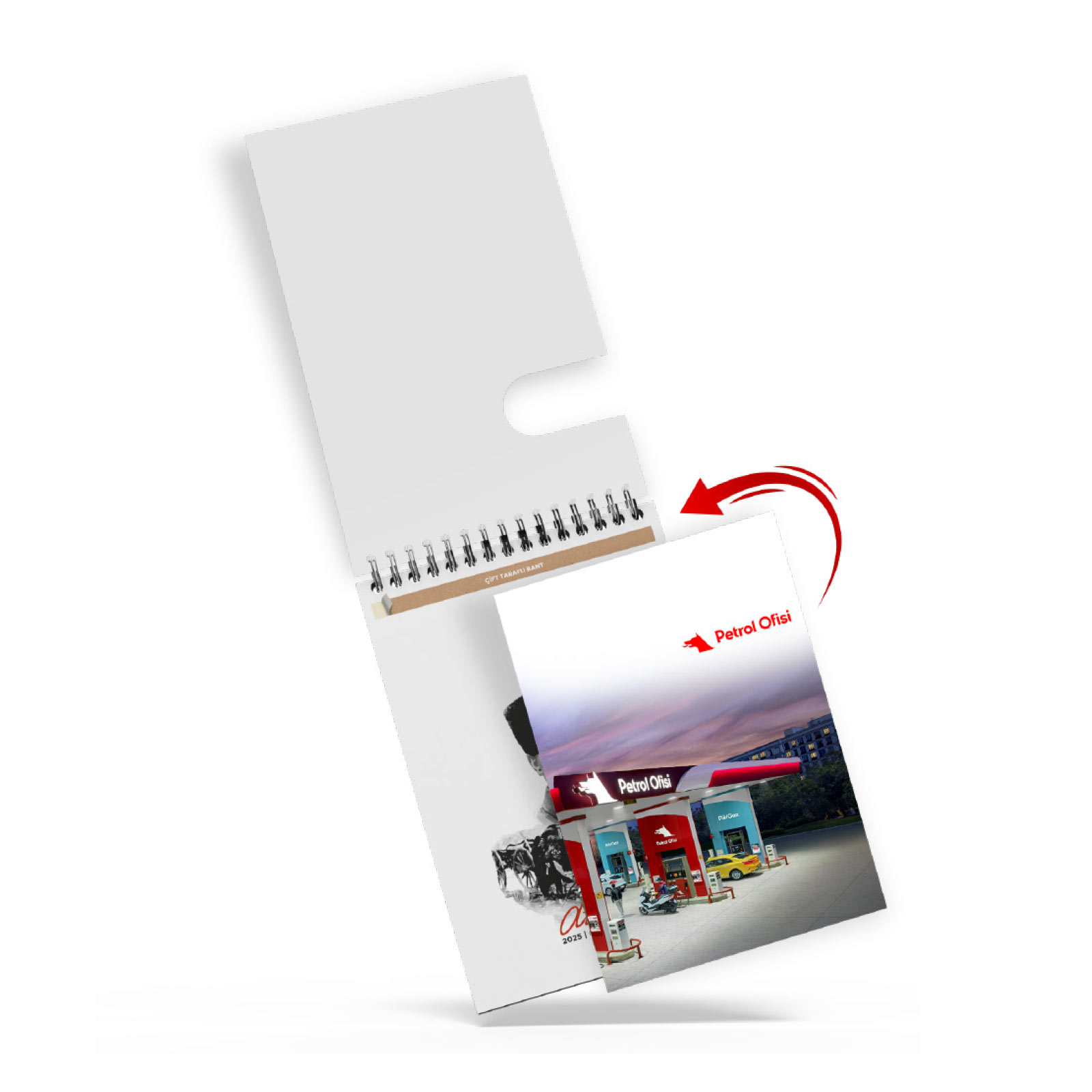 ALA-28 ATA SPİRALLİ A5 BLOKNOT