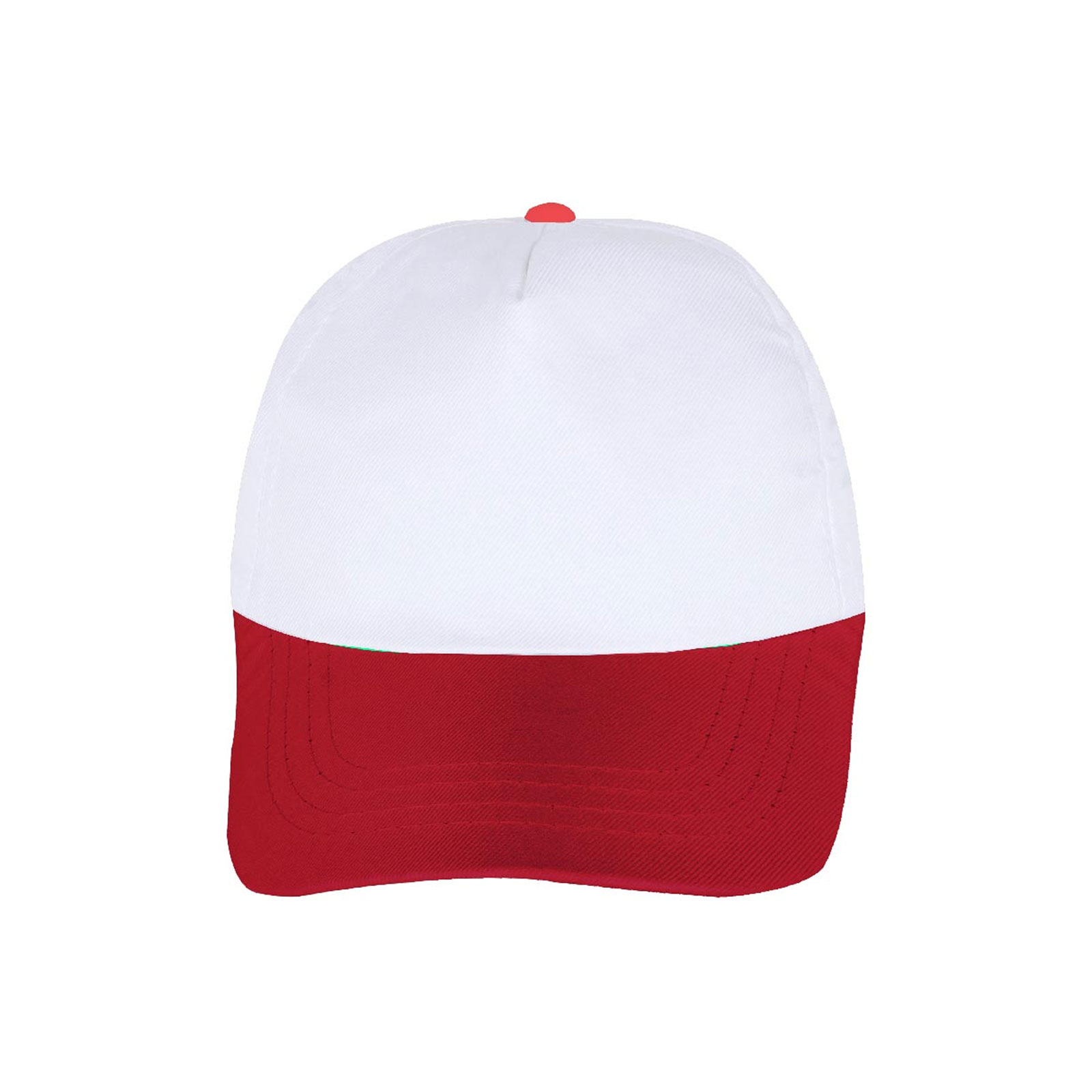PAPATYA BEYAZ-KIRMIZI POLYESTER ŞAPKA