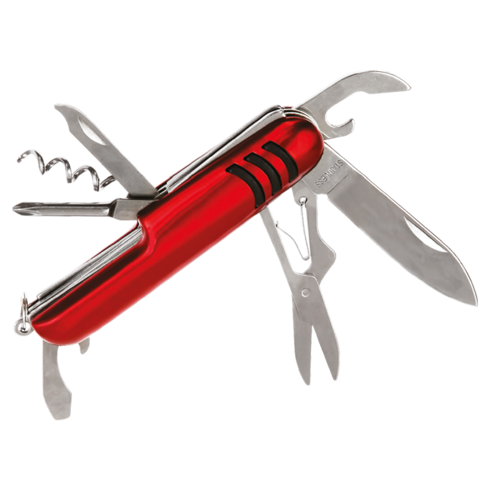 LİÇİ KIRMIZI 7 FONKSİYONLU ÇAKI SETİ