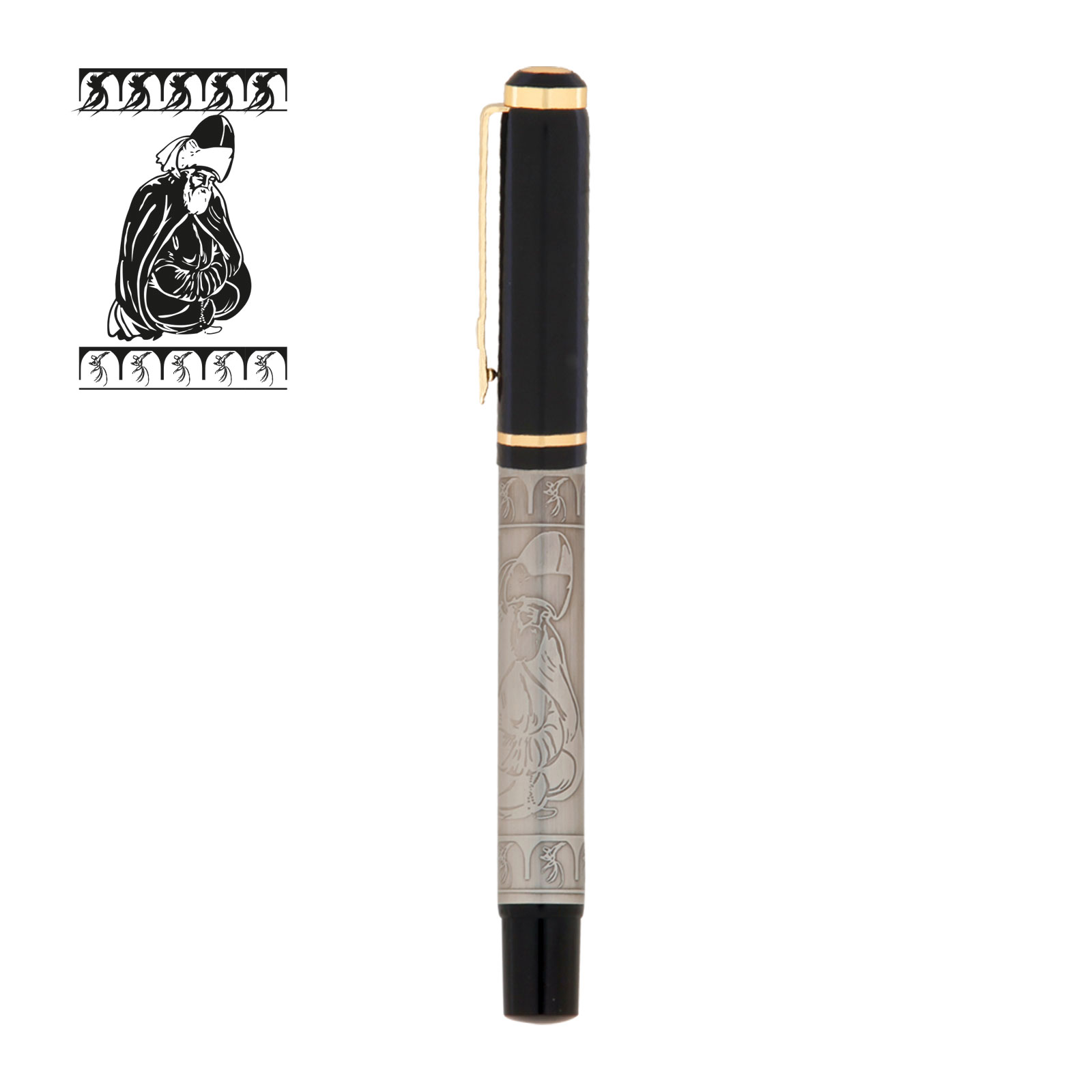 DULKADİROĞLU MEVLANA KABARTMALI TEKLİ KALEM SETİ 