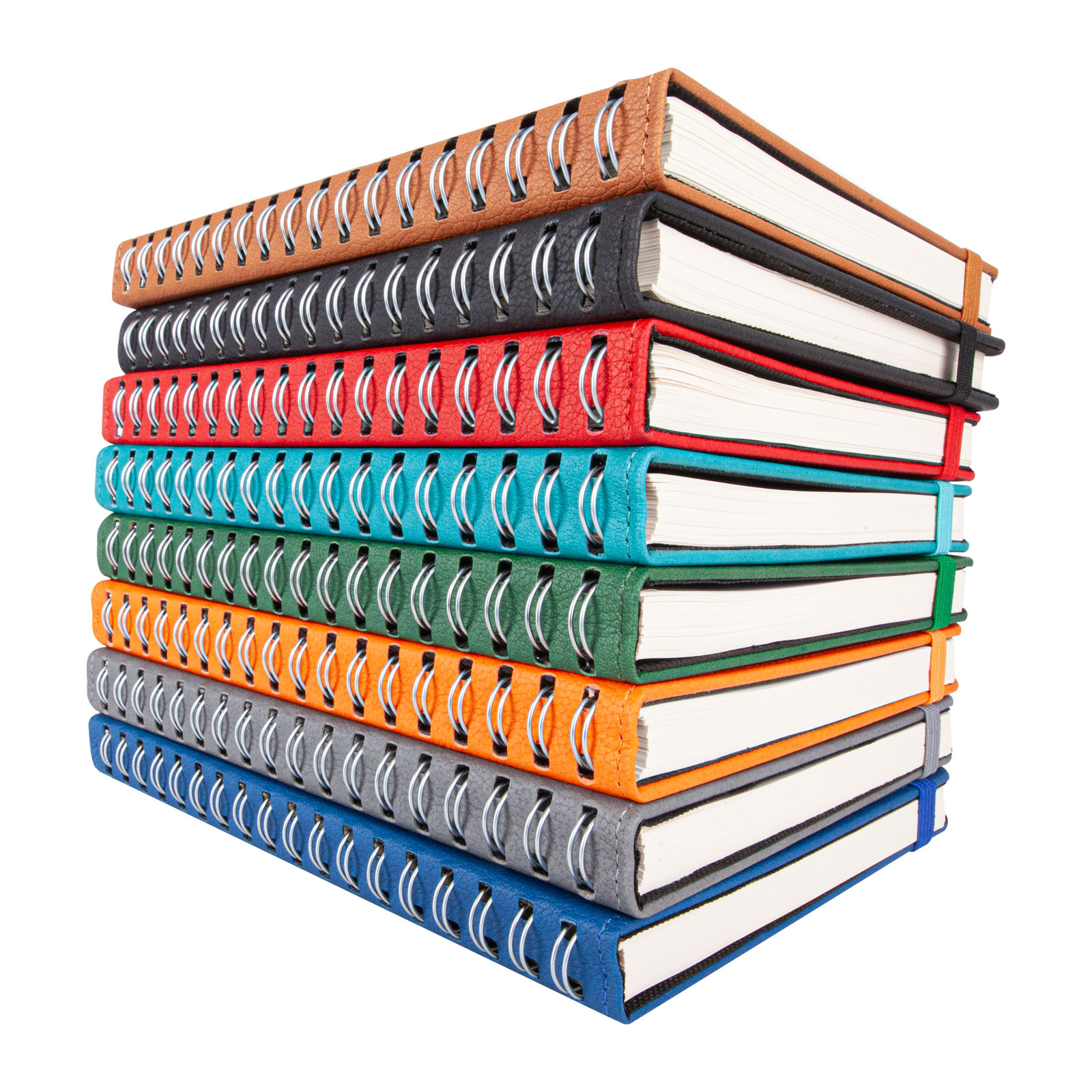 ANITTEPE SİYAH TARİHLİ GİZLİ SPİRALLİ AJANDA (17X24 CM)