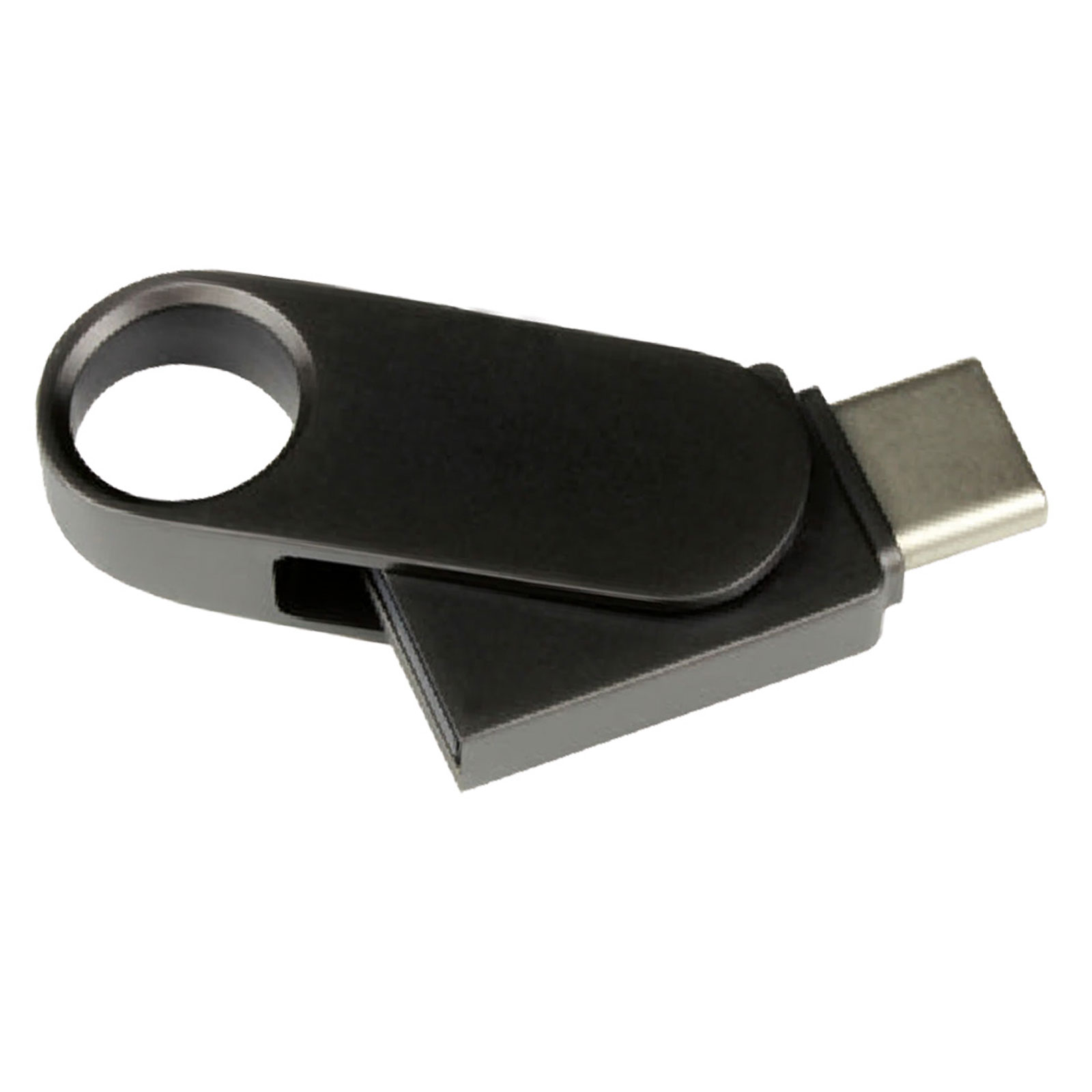 BOLKAR SİYAH 32 GB MİNİ TYPE-C OTG METAL USB BELLEK
