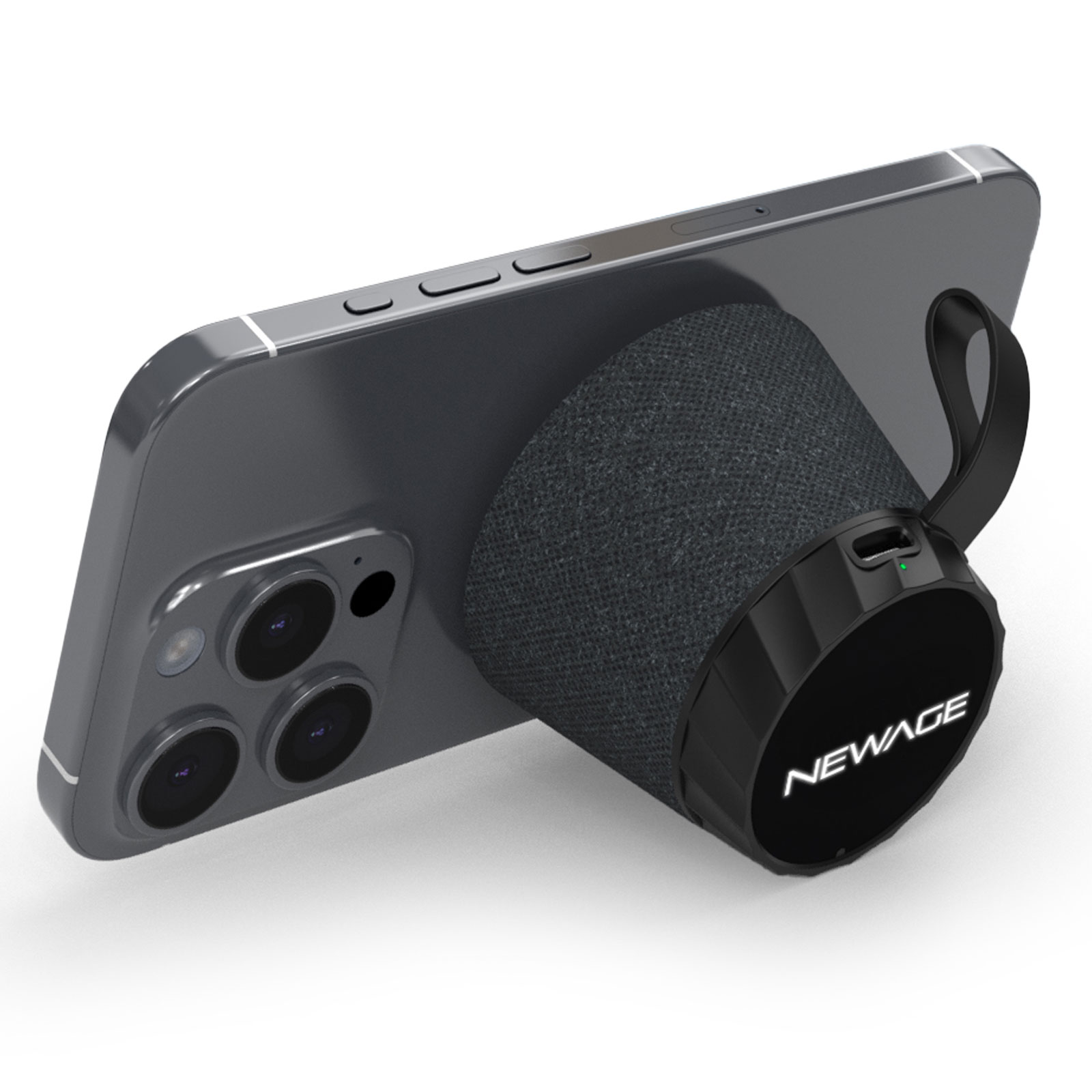 YANKI SİYAH BLUETOOTH MIKNATISLI IŞIKLI HOPARLÖR