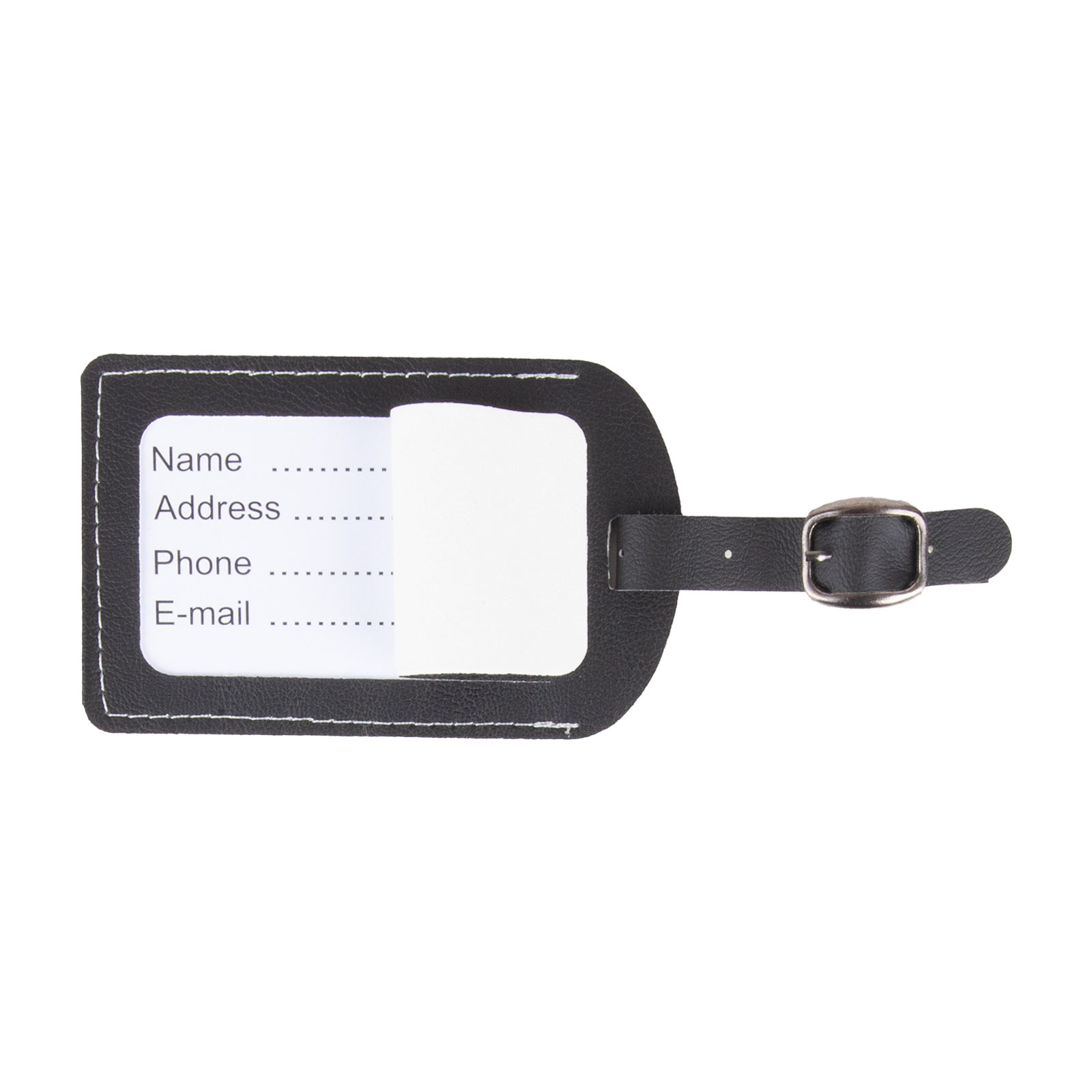 BAGAJ ETİKETİ BEYAZ DERİ