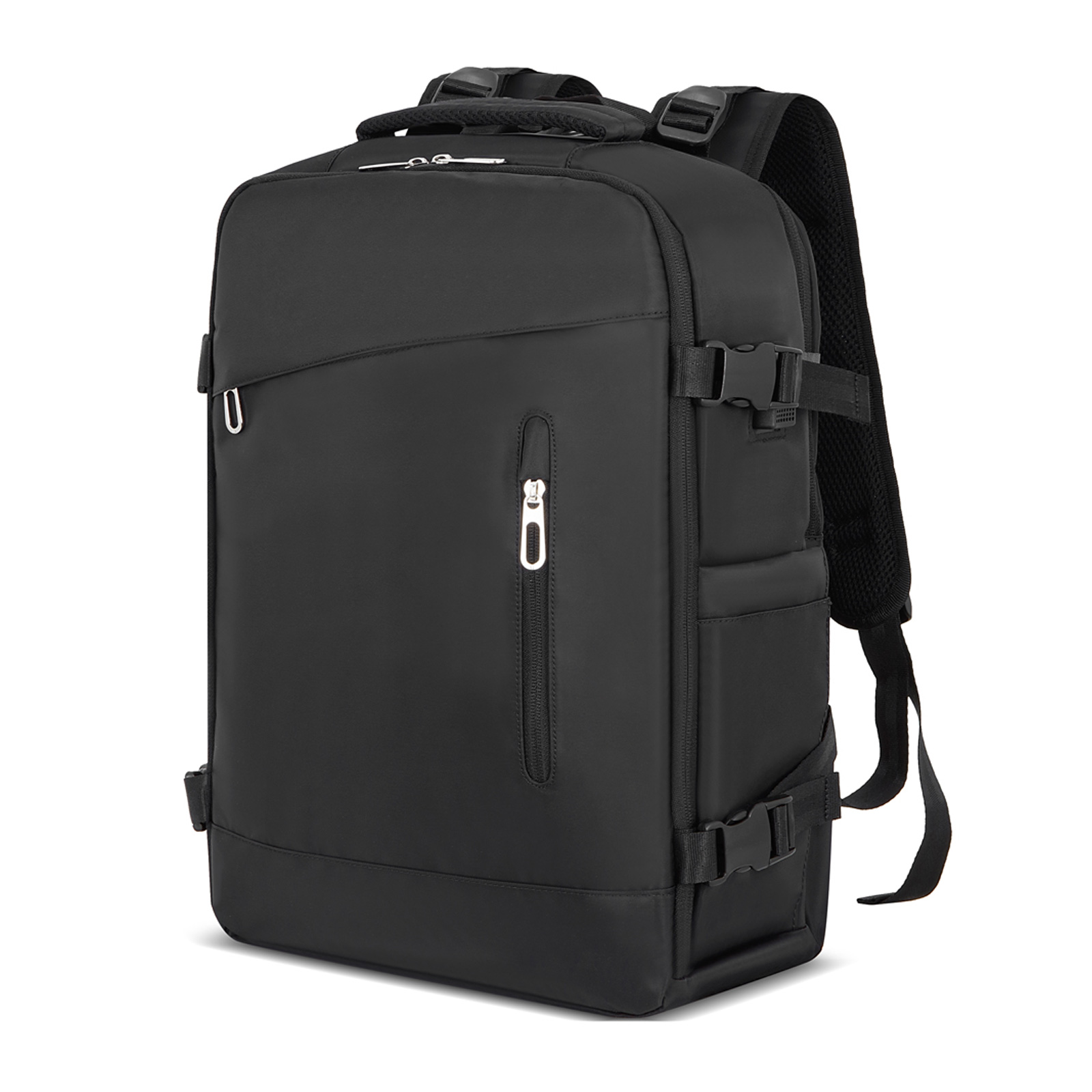 GEZGİN SİYAH LAPTOP BÖLMELİ SIRT ÇANTASI