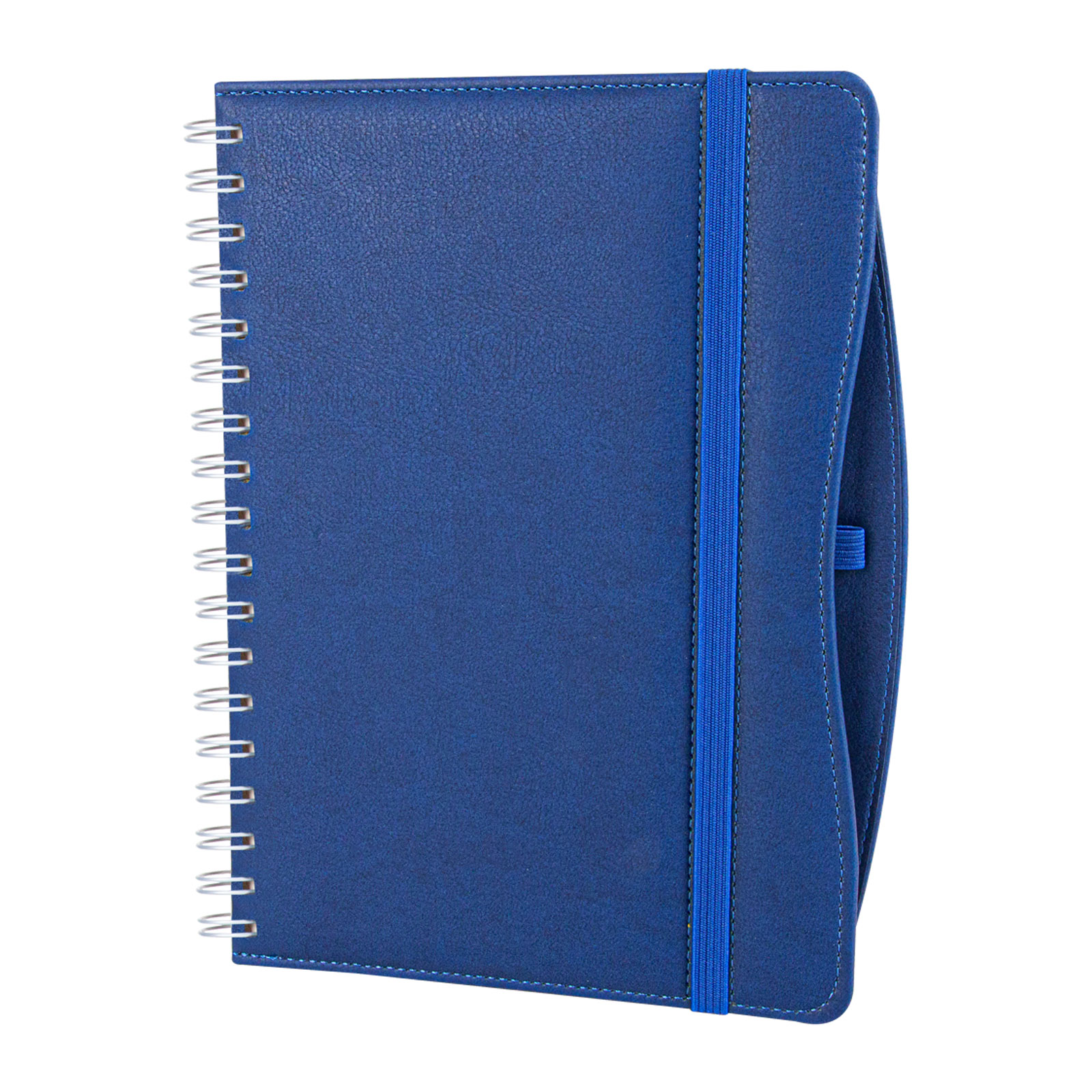 İVEDİK LACİVERT SPİRALLİ TARİHLİ AJANDA (17X24 CM)