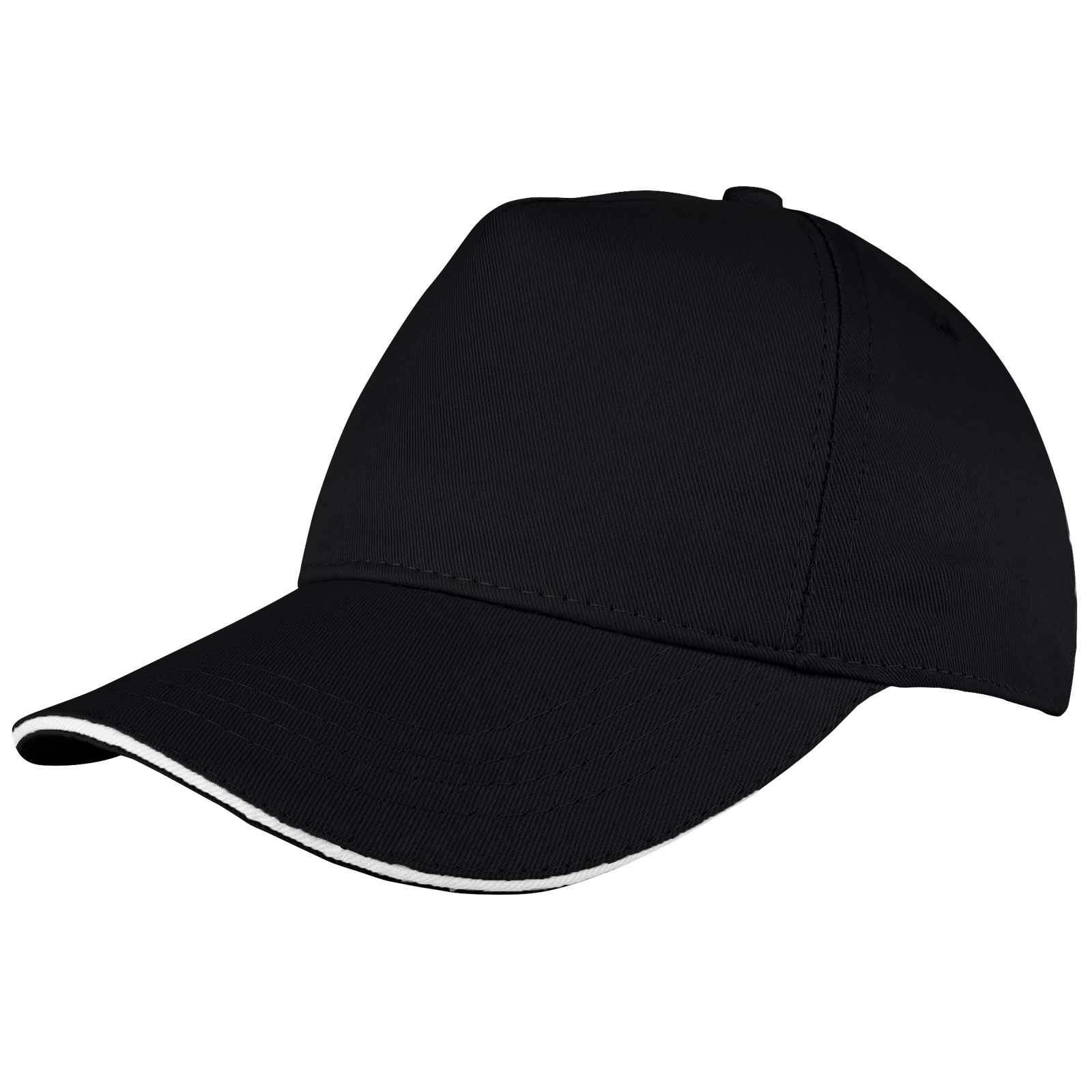 POMELO SİYAH SANDWICH SİPER COTTON ŞAPKA