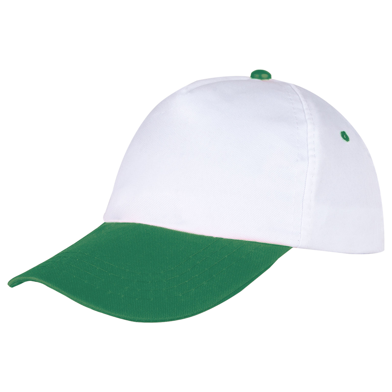 PAPATYA BEYAZ-YEŞİL POLYESTER ŞAPKA